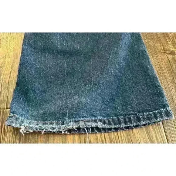 Vtg Y2K Mudd Jeans Womens Juniors Size 11 Dark Wash Mid-Rise Bootcut *Read* - Picture 16 of 16